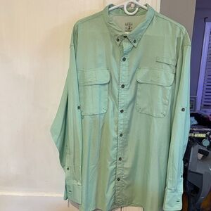 RedHead Light Green Checkered Shirt